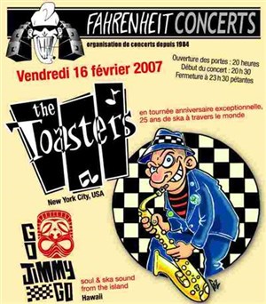 Affiche de The Toasters + Go Jimmy Go