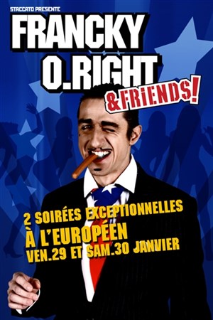 Affiche de Francky o'right & Friends
