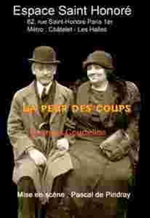 Affiche de La peur des coups de George Courteline