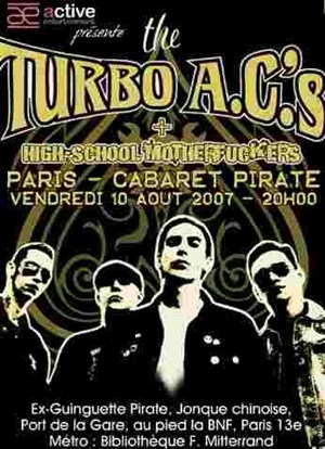Affiche de Turbo Ac's + High-School Motherfuckers