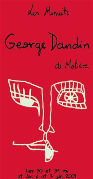 Affiche de George Dandin | Theatre des Minuits