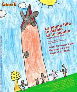 Affiche de La jeune fille, le diable et le moulin
