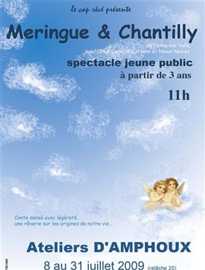 Affiche de Meringue et chantilly | Ateliers d' Amphoux