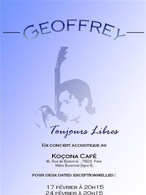 Affiche de Geoffrey - Toujours Libres