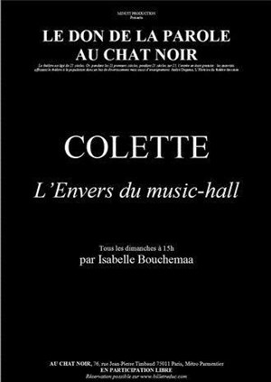 Affiche de Colette : L'Envers du music-hall