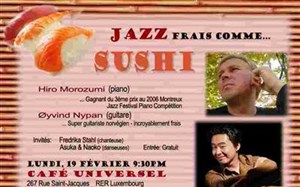 Affiche de Jazz frais comme Sushi
