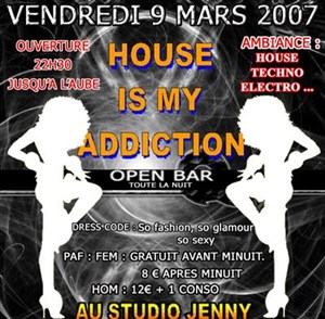 Affiche de Grande soirée (House is my addiction)