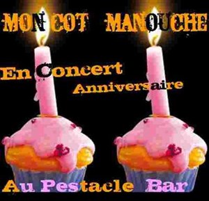 Affiche de Mon Cote Manouche en concert à l'Ile Licite
