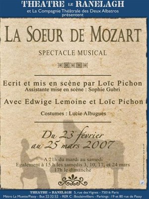 Affiche de La soeur de Mozart