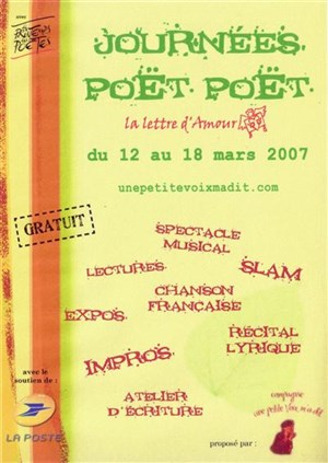 Affiche de Poët Poët - Soirée Musicale
