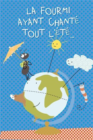 Affiche de la fourmi ayant chanté tout l'été
