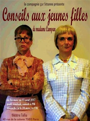 Affiche de Conseils aux jeunes filles