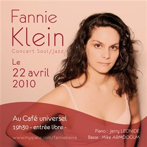 Affiche de Fannie Klein