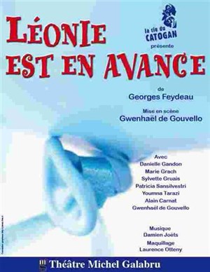 Affiche de Léonie est en avance de Feydeau