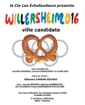Affiche de Willersheim 2016, ville candidate