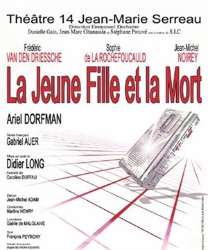 Affiche de La jeune fille et la mort | Théâtre 14