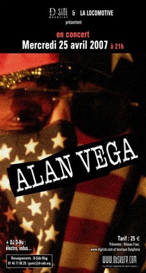 Affiche de Alan Vega