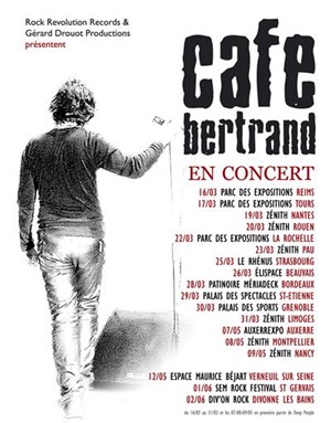 Affiche de Deep Purple & Café Bertrand au Zénith de Limoges