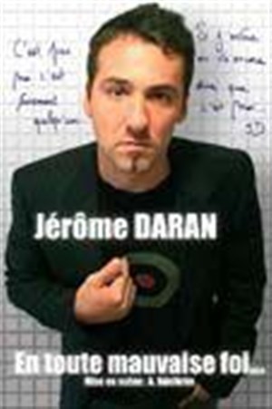 Affiche de Jérôme Daran dans Paris fait sa comédie | acteur studio marie bell