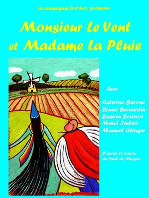 Affiche de Monsieur le vent et madame la pluie