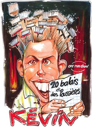 Affiche de Kevin Perez dans 20 balais et des poussiéres