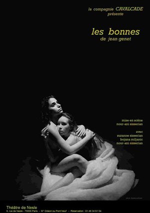 Affiche de Les Bonnes | Théâtre de Nesle