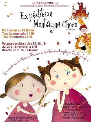 Affiche de Expédition Montagne Choco