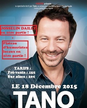 Affiche de Josselin Dailly + plateau D'humoristes