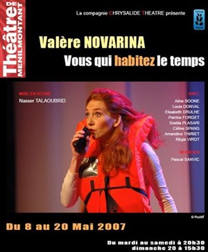 Affiche de Vous qui habitez le temps