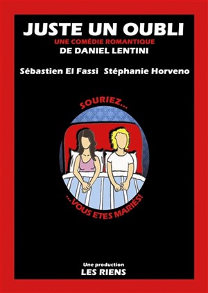 Affiche de Juste un oubli | Theatre du cours l' Atelier