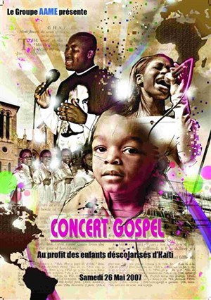 Affiche de Concert Gospel