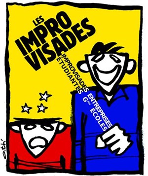 Affiche de Les improvisades 2009