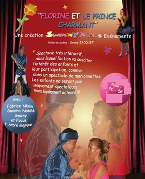 Affiche de Florine et le prince charmant au théâtre tallia