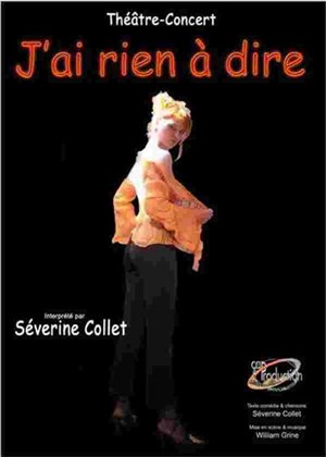 Affiche de J'ai Rien à Dire