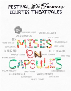 Affiche de Festival Mises en Capsules
