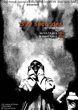 Affiche de 399 secondes | Paris la Villette