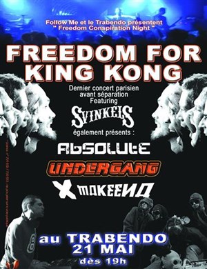 Affiche de Freedom for king kong