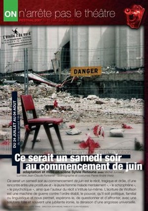 Affiche de Ce serait un samedi soir au commencement de juin
