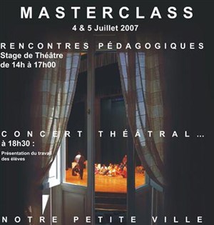 Affiche de Notre Petite Ville