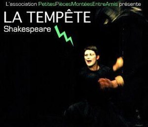 Affiche de La Tempête de Shakespeare