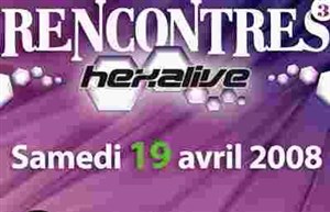 Affiche de 4èmes Rencontres HexaLive