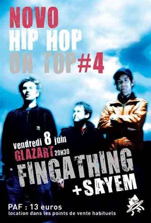Affiche de Novo hip hop on top : Fingathing + Sayem