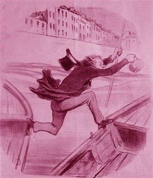 Affiche de Le jeune homme pressé / le Garçon de chez Véry