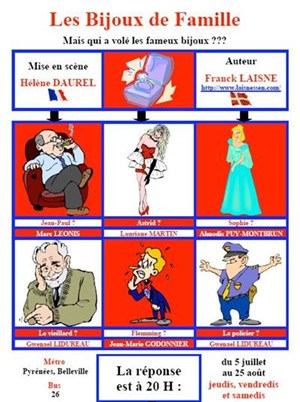 Affiche de Les bijoux de famille à la providence