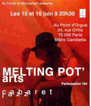 Affiche de Cabaret Jazz | Le Point d'Orgue,
