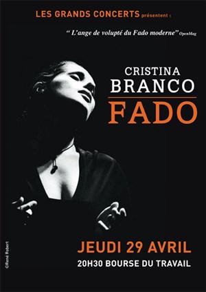 Affiche de Cristina Branco : Fado