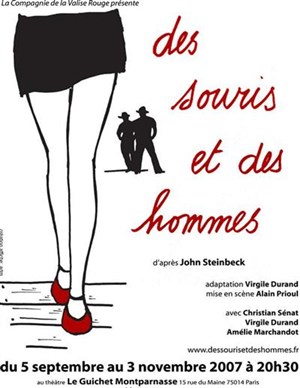 Affiche de Des Souris et des Hommes | Le Guichet Montparnasse