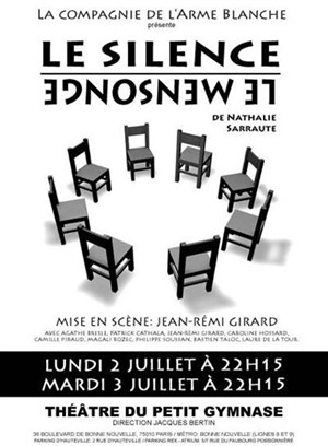 Affiche de Le mensonge / le silence
