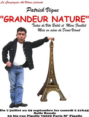 Affiche de Patrick Vigne dans Grandeur nature