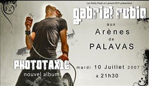 Affiche de Gabriel rubio en concert